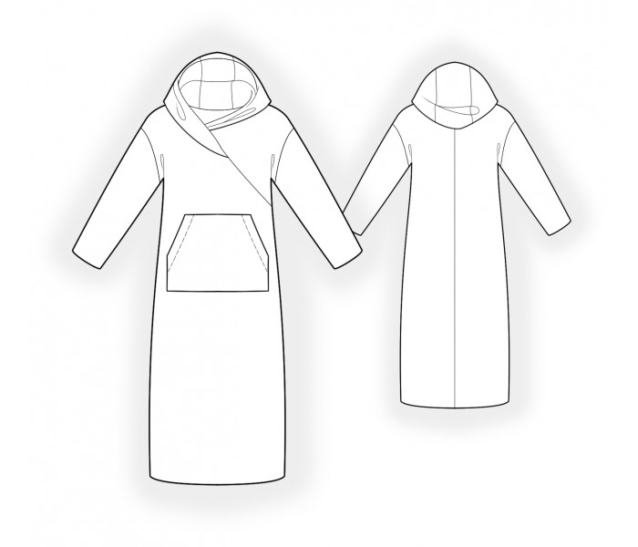 2228 · Платья — Техрисунок крупно