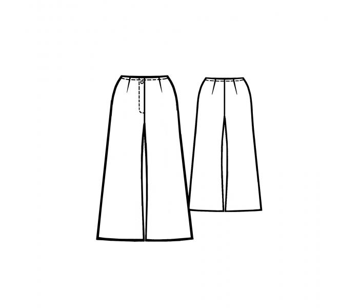 5173 · Брюки — Техрисунок крупно