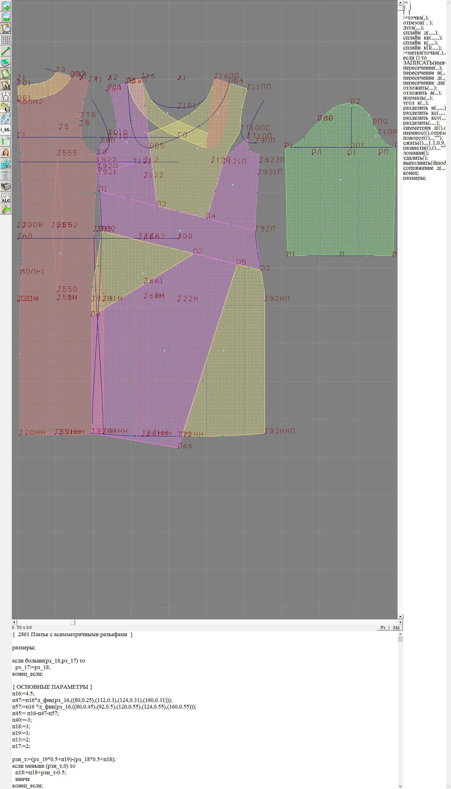 2861 · Платья — Конструкция