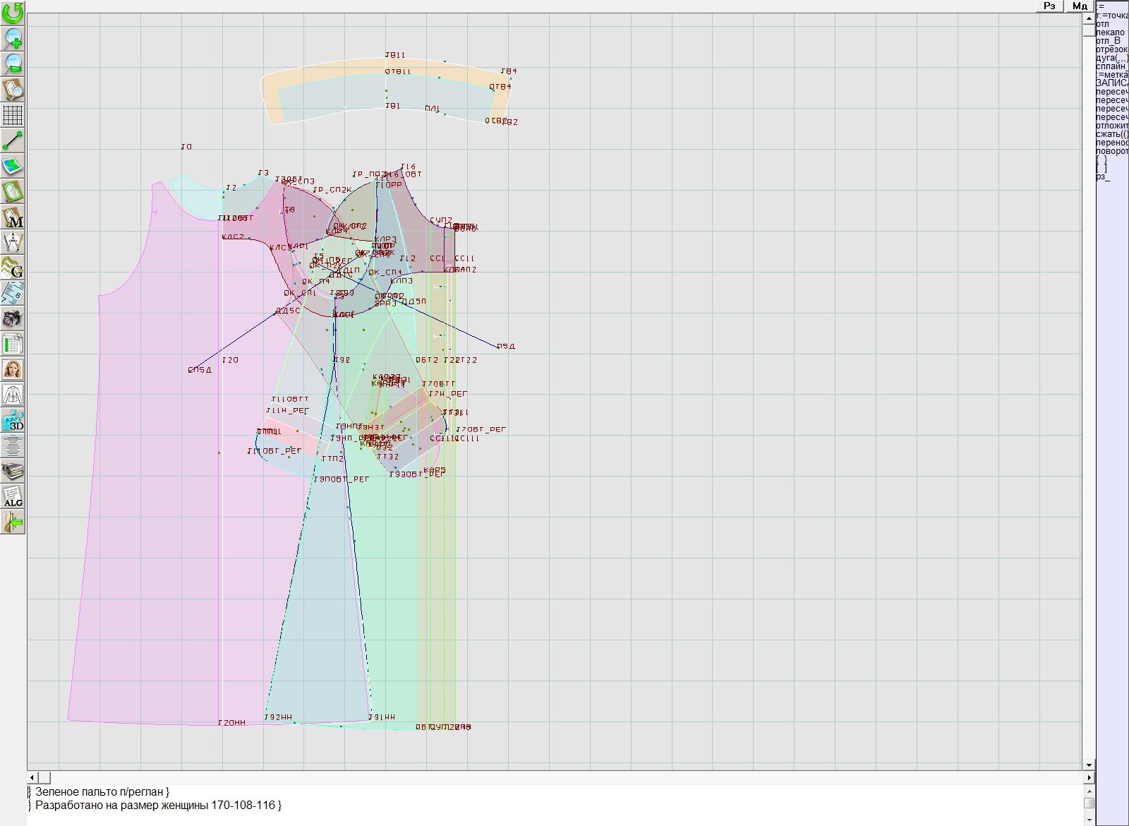 5164 · Пальто — Конструкция