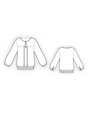 4448 · Блузки — Техрисунок