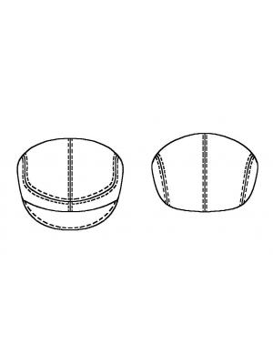 6129 · Головные уборы — Техрисунок